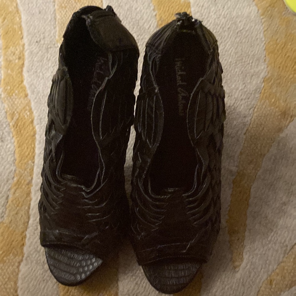 Black Gladiator Booties - image 3